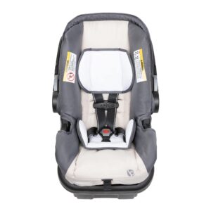 Baby Trend EZ Lift 35 Plus Ergonomic Lightweight Rear Facing Infant Car Seat with Multi-Position Base and Cozy Cover, Magnolia Gray