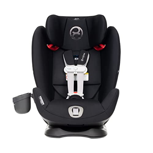 Cybex Gold Eternis S All in 1 Convertible Toddler Baby Infant Rear or Forward Facing Car Seat with SensorSafe, Pepper Black , 25.3x20x25.5 Inch (Pack of 1)