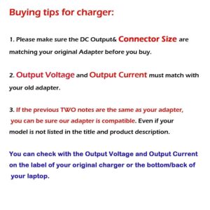 AC Doctor INC 19.5V 2.31A 45W AC Adapter Charger for HP Pavilion 11 13 15 X360 M3 elitebook Folio 1040 G1 G2 G3 touchsmart 11 13 15 Spectre ultrabook(Only Compatible with Blue Tip : 4.5 X 3mm)