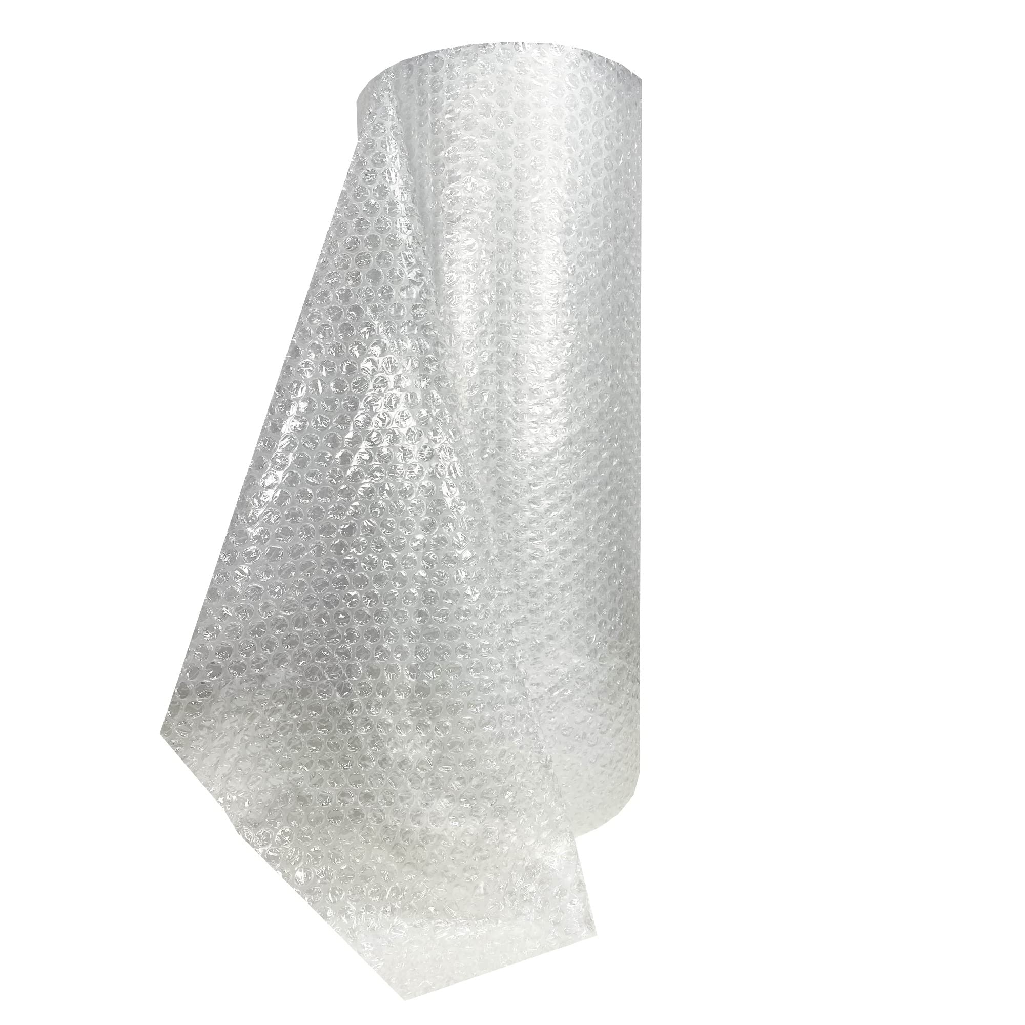 uBoxes Medium Bubble Cushioning Roll 48" Wide x 100 ft - Medium Bubbles 5/16", Clear, (BUBBMED48100)