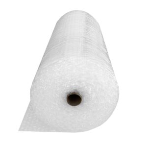 uBoxes Medium Bubble Cushioning Roll 48" Wide x 100 ft - Medium Bubbles 5/16", Clear, (BUBBMED48100)