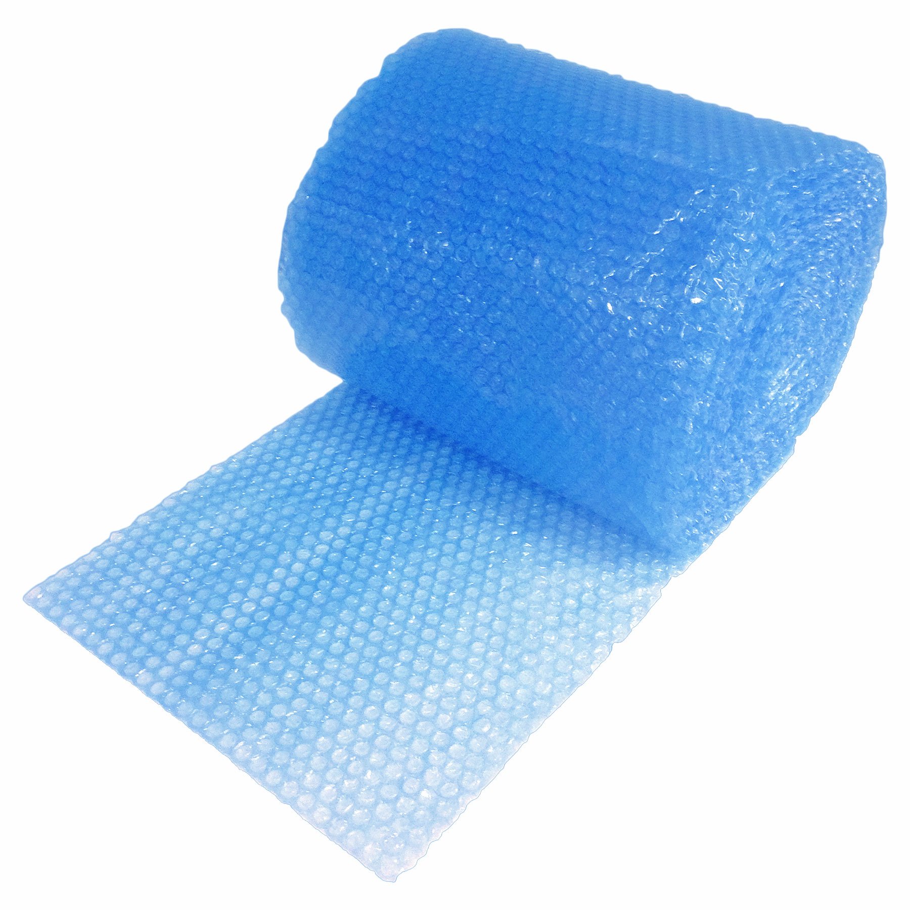 Uboxes 30-Feet Roll Blue Bubble Small 3/16" Wrap x 12" Wide (BUBBSMA30BLU)