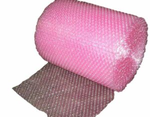 3/16" anti-static small bubble cushioning wrap padding roll 100' x 12" wide 100ft