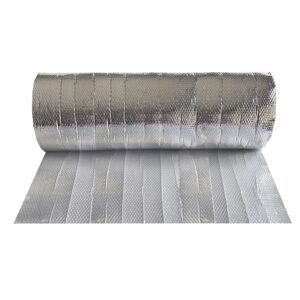 Uboxes, Thermoflex Insulated Bubble Roll, 125-Feet Wrap (48-INCHES), Silver