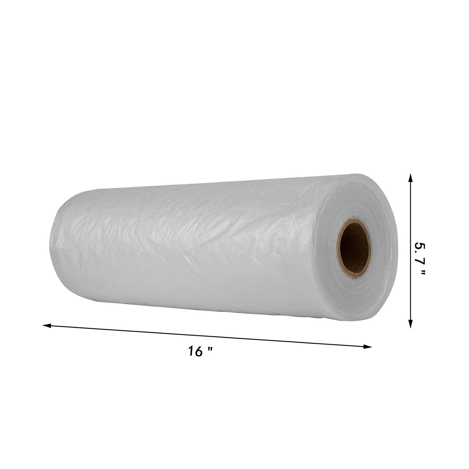 OASD Air Cushion Films 985Ft Length Air Pillow Bubble Bags Film 15.8 Inch Width PE Air Cushion Wrap Machine Film Roll Bubble Bags Film