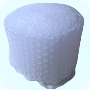 welcoming hands heavy duty cushioning bubble wrap for moving & shipping- dual side bubble cushion, 50 ft bubble packing wrap for maximum protection -bubble roll moving supplies, perforated at 12 in