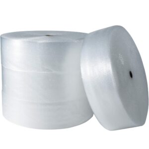 aviditi bubble cushioning wrap rolls, 24 inch x 250 feet, 1/2" large bubble, for packing, shipping and moving (2 rolls)