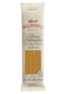 rummo italian pasta spaghetti no.3, always al dente (16 ounce package)