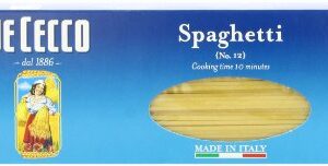 De Cecco Pasta, Spaghetti No. 12, 1 Pound (Pack of 5)