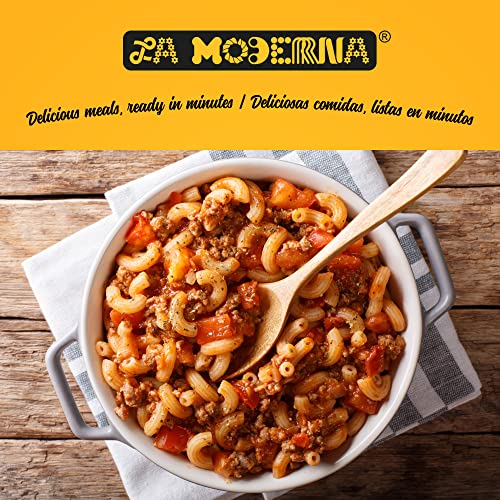 La Moderna Elbow Pasta, Noodles, Durum Wheat, Protein, Fiber, Vitamins, 7 Oz