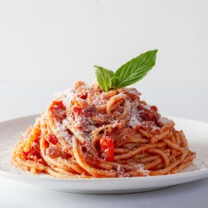 Spelt Spaghetti made with VitaSpelt Spelt Flour