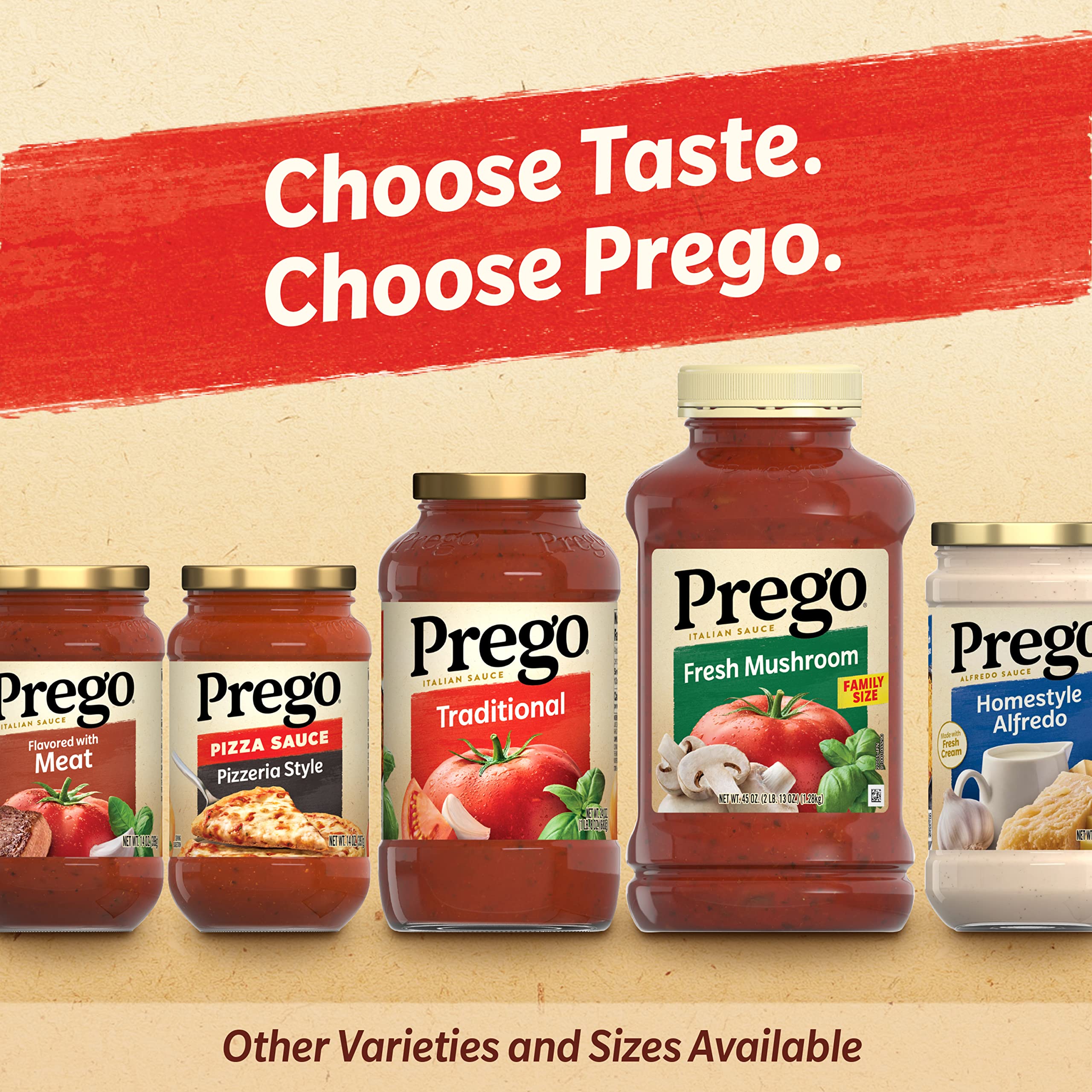 Prego Traditional Pasta Sauce, 67 Oz Jar