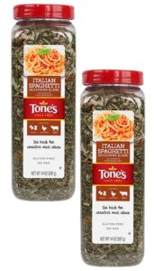 tone's italian spaghetti seasoning blend (14 ounce) (pack of 2)