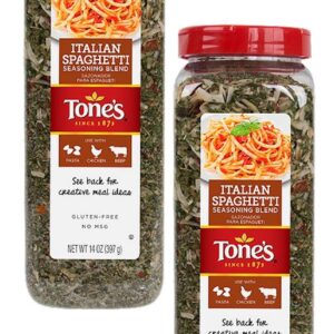 Tone's Italian Spaghetti Seasoning Blend (14 Ounce) (Pack of 2)