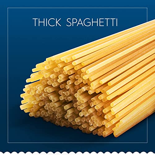 Barilla Thick Spaghetti Pasta, 16 oz. Box (Pack of 20) - Non-GMO Pasta Made with Durum Wheat Semolina - Kosher Certified Pasta