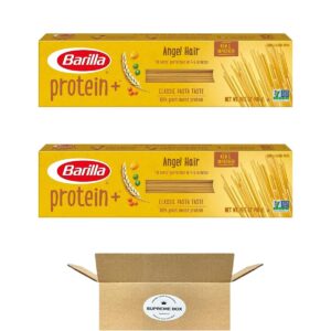 barilla proteinplus multigrain spaghetti pasta - 14.5oz- pack of 2 (29 oz in total)