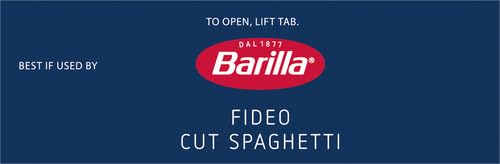 Barilla Fideo Cut Spaghetti Pasta, 16 oz. Box - Non-GMO Pasta Made with Durum Wheat Semolina - Kosher Certified Pasta