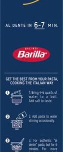 Barilla Fideo Cut Spaghetti Pasta, 16 oz. Box - Non-GMO Pasta Made with Durum Wheat Semolina - Kosher Certified Pasta