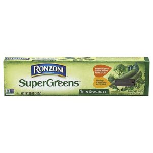 12 oz boxes : RONZONI SUPERGREENS THIN SPAGHETTI (6)