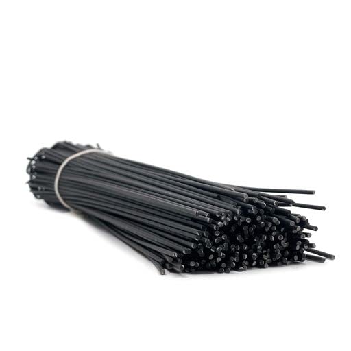 Giusto Sapore Imported Artisanal Squid Ink Spaghetti Italian Pasta, Organic Bronze Drawn, 340G