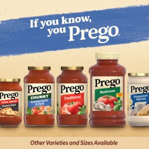 Prego Roasted Garlic and Herb Pasta Sauce, 45 Oz Jar