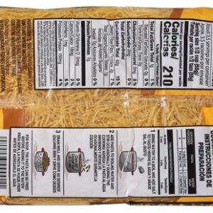 La Moderna Vermicelli Pasta, Noodles, Durum Wheat, Protein, Fiber, Vitamins, 7 Oz