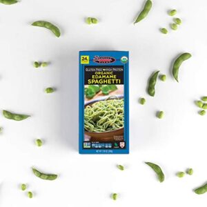 Seapoint Farms Organic Edamame Spaghetti, Healthy Gluten-Free Noodles, 7.05 Oz, Pack of 3