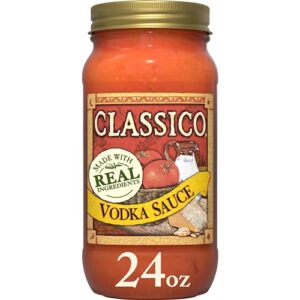 classico vodka sauce tomato spaghetti pasta sauce (24 oz jar)