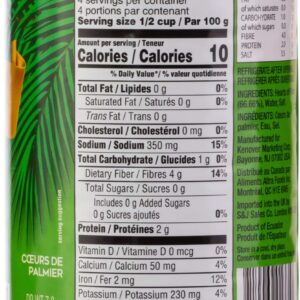 Gefen, Hearts of Palm Spaghetti Noodles, 14oz (4 Pack) Gluten Free & Low Carb Pasta