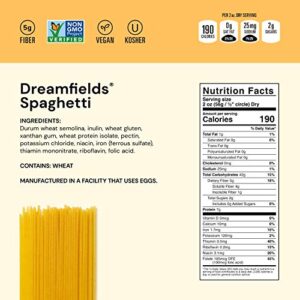 Dreamfields Healthy Pasta Living Spaghetti, 13.25-Ounce Boxes (Pack of 20)