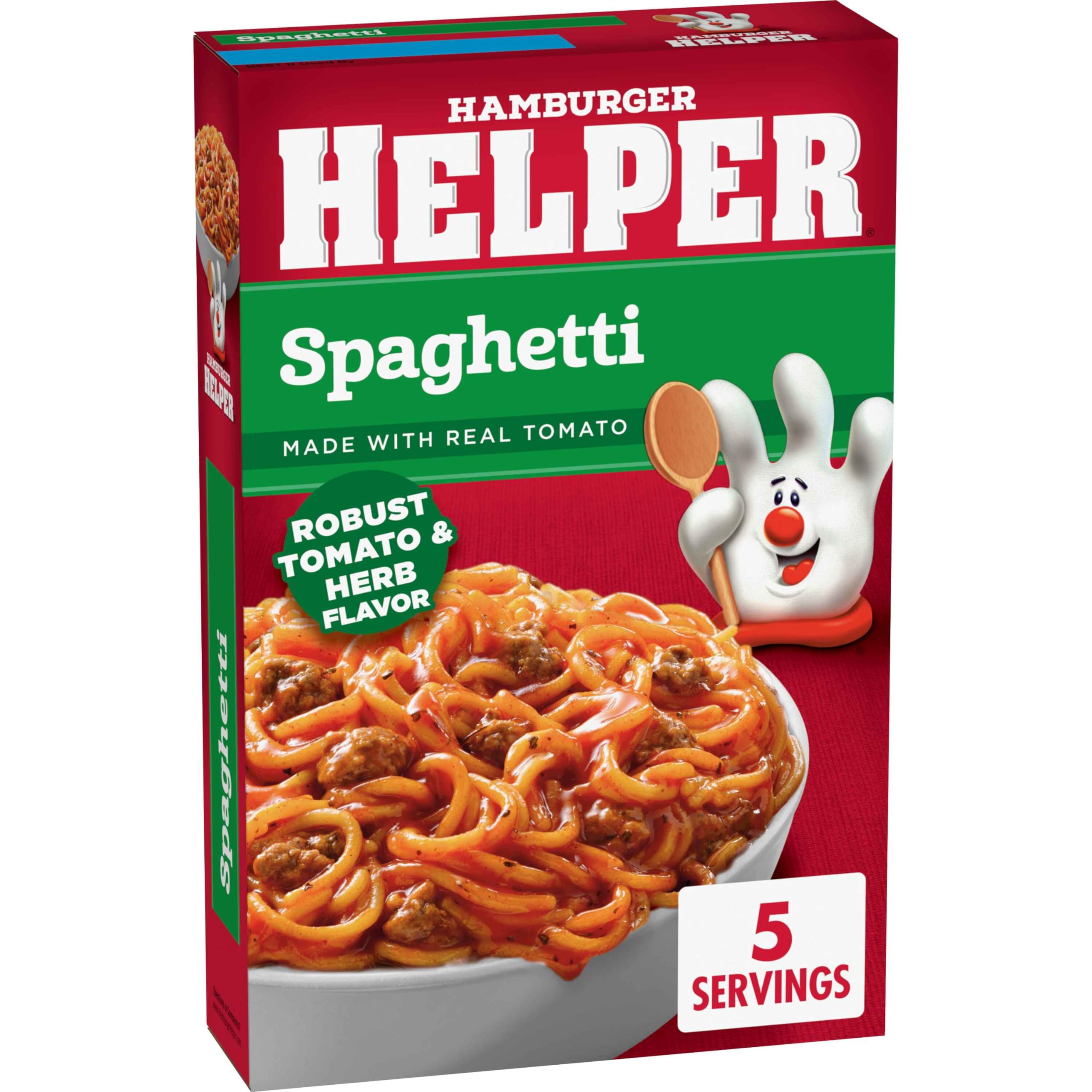 Hamburger Helper Spaghetti Pasta, 6.6 Ounces, 12 per Case