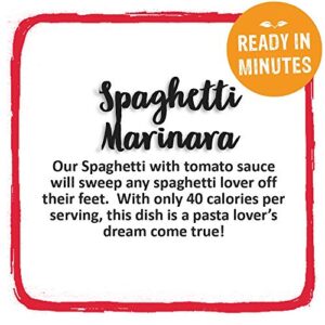 Miracle Noodle Ready-to-Eat Meal Spaghetti Marinara, 0.56 lb