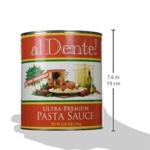 al Dente Ultra Premium Pasta Sauce, 6-pound 9-ounce No. 10 Can