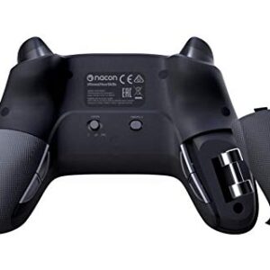 NACON PlayStation 4 Controller - Wired, USB-C, 4 Configurable Shortcut Buttons, Dual Concave Customizable Sticks, LED Player Status Indicator