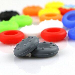 BeautyMood 40pcs Colorful Silicone Accessories Replacement Parts Thumb Grip Cap Cover For PS2, PS3, PS4, PS5, XBox 360, XBox One Controller