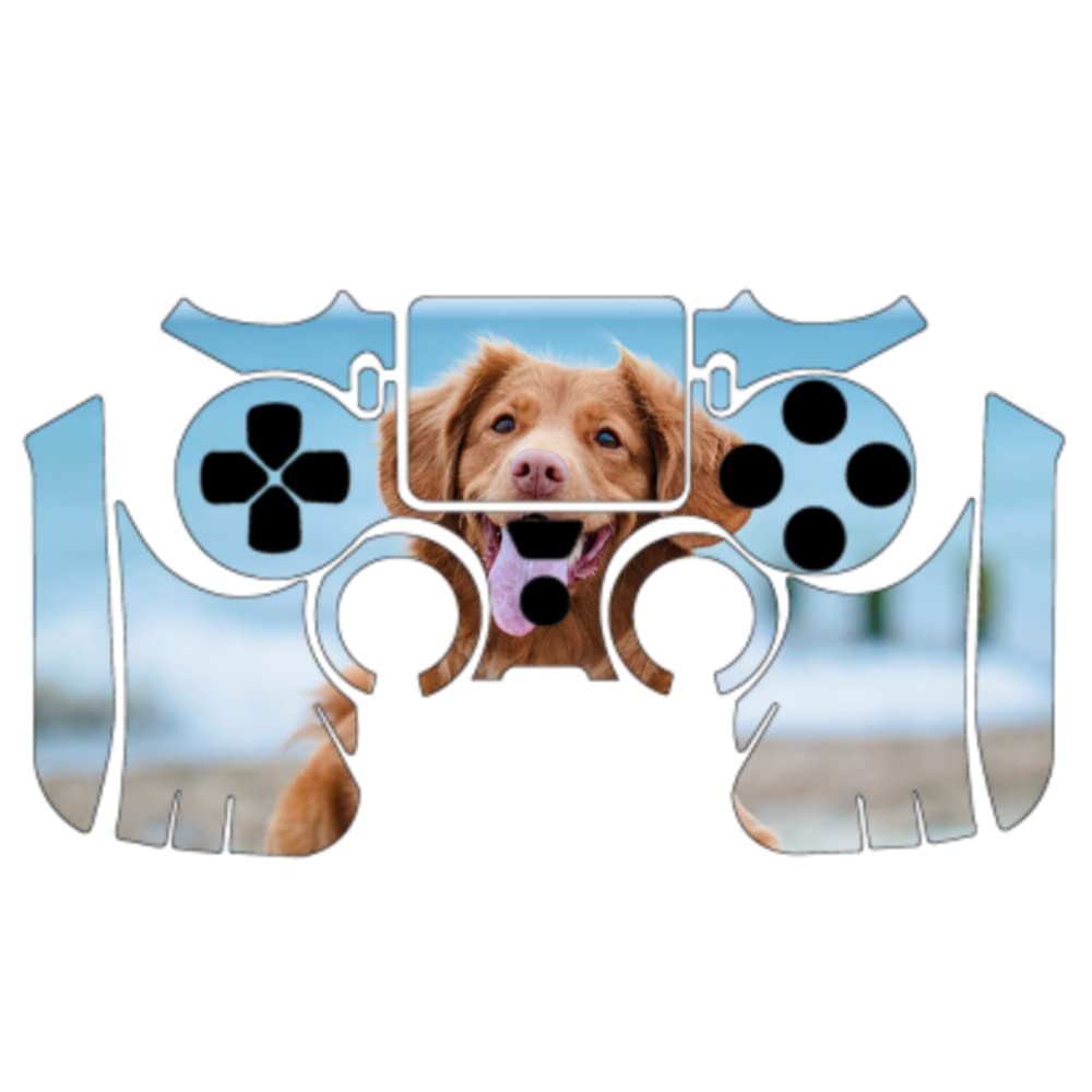 Custom Vinyl Skin Sticker Decal Cover for PS4 Controller with Your Own Personalized Photos or Game Screenshots