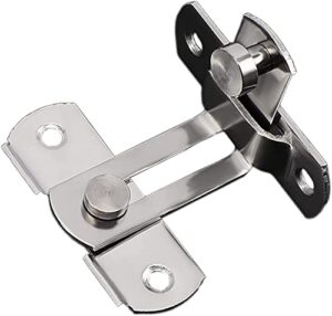 combi bolt door lock ，sliding door lock ， sliding bolt door locks padlock, stainless steel door latch, 90 degree door buckle for cabinet, bar, closet, (size:49mm) (size : 70mm) ( size : 70mm ( size :