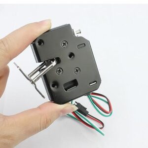 Small electromagnetic lock DC12V/2A cabinet door lock mini electric control lock vending machine electronic lock small door lock