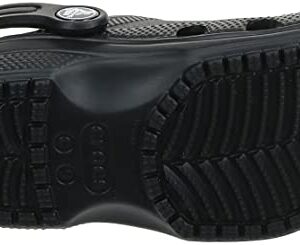 Crocs Kids' Classic Clog , Black/Black, 13 Little Kid