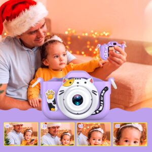 Upgrade Kids Selfie Camera for Boys,Girls Christmas Birthday Festival Gift for Kids,Digital Camera for Toddlers Toys for 3 4 5 6 7 8 9 10 11 12 Year Old