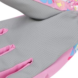 Winter Gloves for Kids Waterproof Boys Girls Snow Ski Gloves Toddler Snowboarding Gloves Windproof Pink S