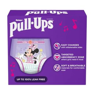 Pull-Ups Girls' Potty Training Pants, Size 5T-6T Training Underwear (46+ lbs), 80 Count (2 Packs of 40)