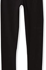 Hanes Little Girls' Leggings (Pack of 3), Ebony, Small