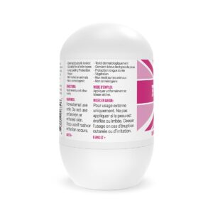 Fresh Kidz Pink Girls Roll On Deodorant - 1.86 fl oz Baking Soda and Aluminum Free 24 Hour Protection for Sensitive Skin