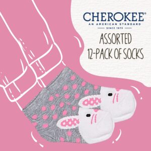 Cherokee Little Girls 12 Pack Shorty Socks