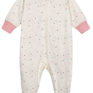 Onesies Brand Baby Girls' 4-Pack Sleep 'N Play Footies Multi Pack, Bunny Pink, 0-3 Months