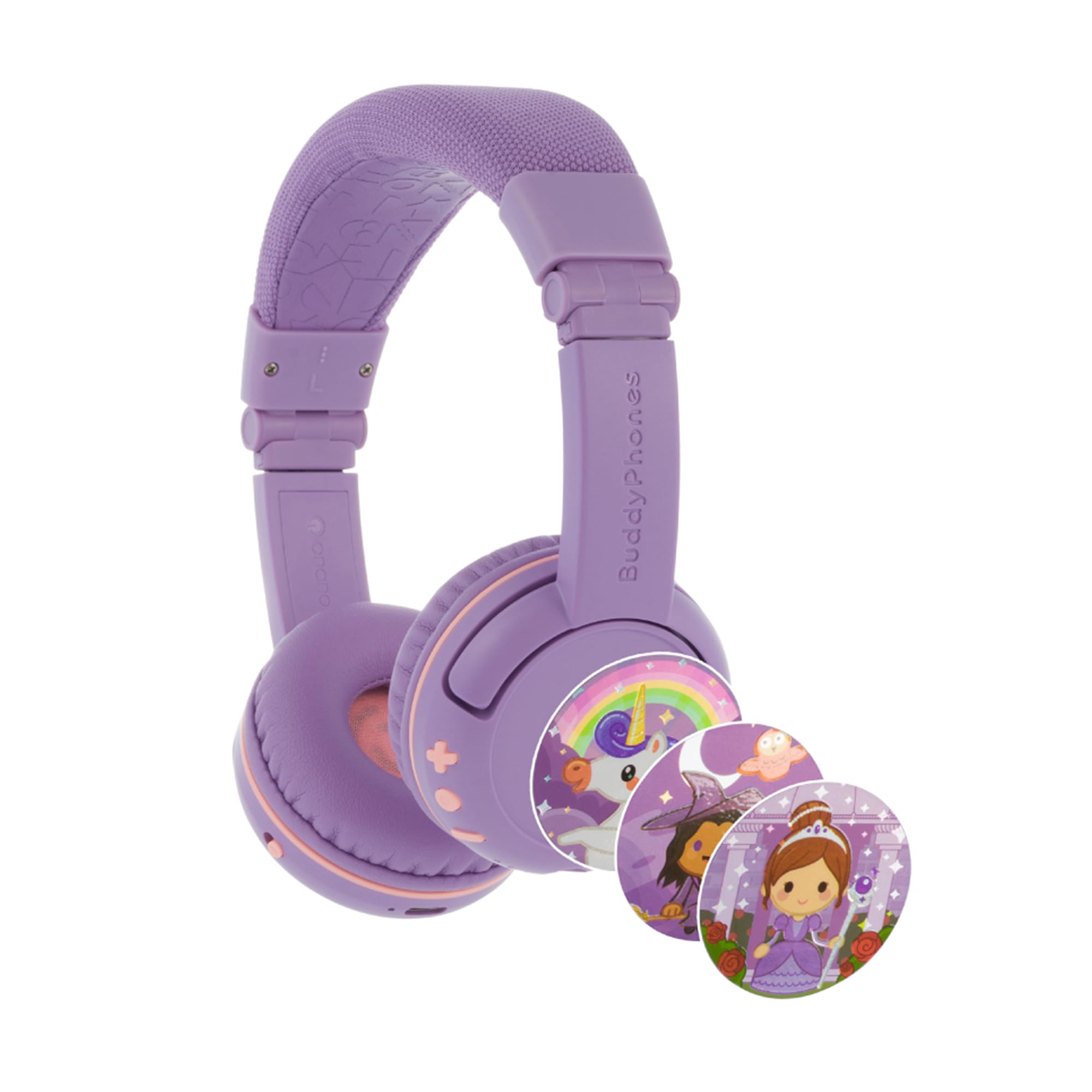 Made for Amazon Bluetooth Kids Headphones Age (3-7) | Purple