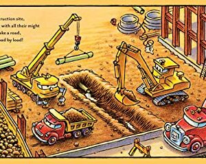 Goodnight, Goodnight Construction Site (Board Book for Toddlers, Children's Board Book)