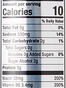 Amazon Brand - Solimo Red Energy Drink, Sugar Free, 16 fl oz (Pack of 12)