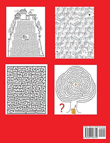 Fun and Challenging Mazes for Kids 8-12 (Maze Books for Kids)